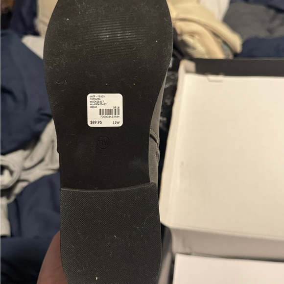 Lane Bryant Gray Knee High Wide Width Boots - Picture 3 of 6